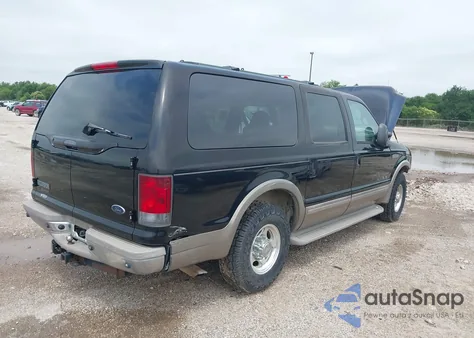 2002 Ford Excursion Limited from USA, damaged, VIN 1FMNU42F42EB46342